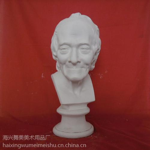 廠家直銷寫生教具美術石膏像馬賽石膏胸像高60cm石膏幾何體批發零售